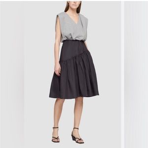 Black and grey dress